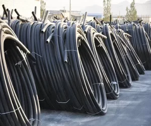 لوله های پلی اتیلن آبیاری با قطر ۲۰ سانتی متر | قیمت عالی